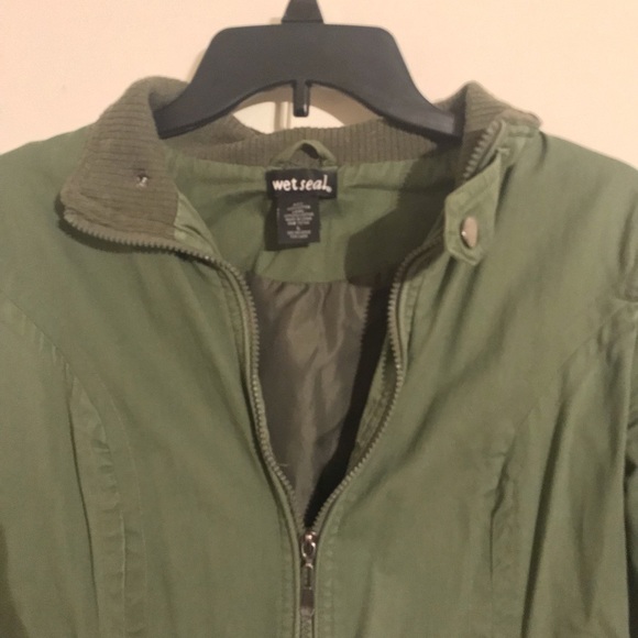 Wet Seal Green Jacket - Picture 4 of 5